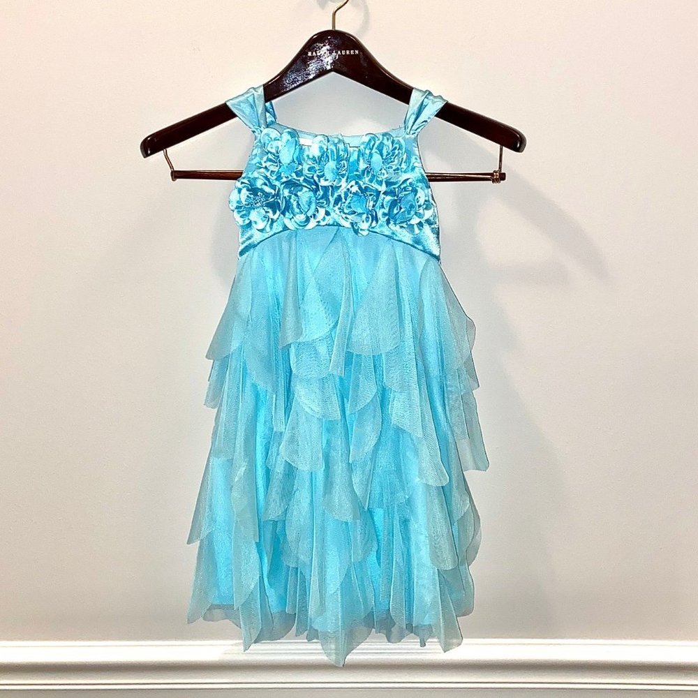 BISCOTTI -  Blue Girls Dress